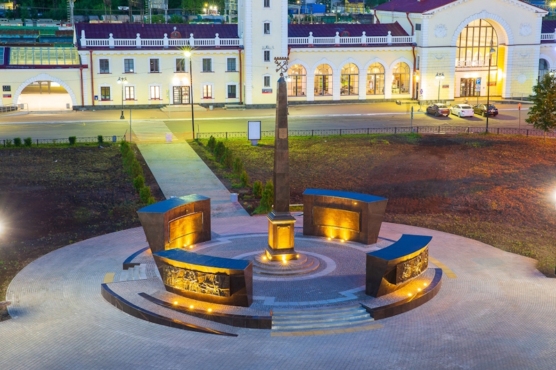 Cтела «Город воинской доблести».